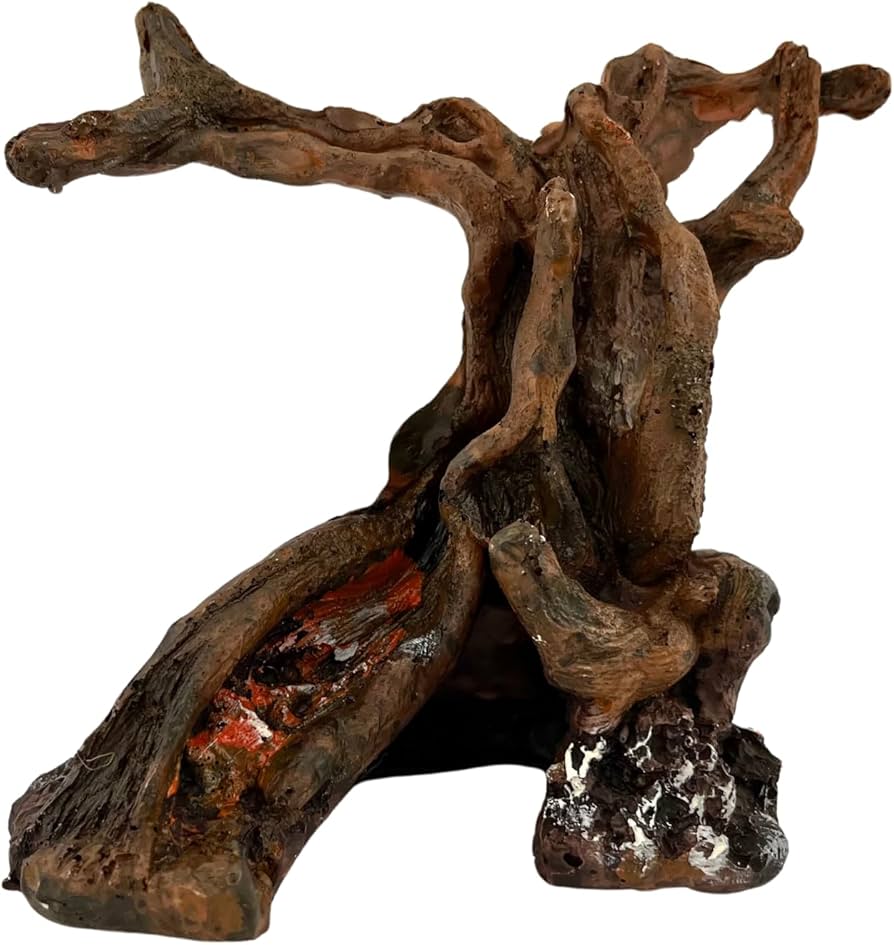 Amazon.co.jp: Nanarico 爬虫類 流木 登り木 テラリウム アクア