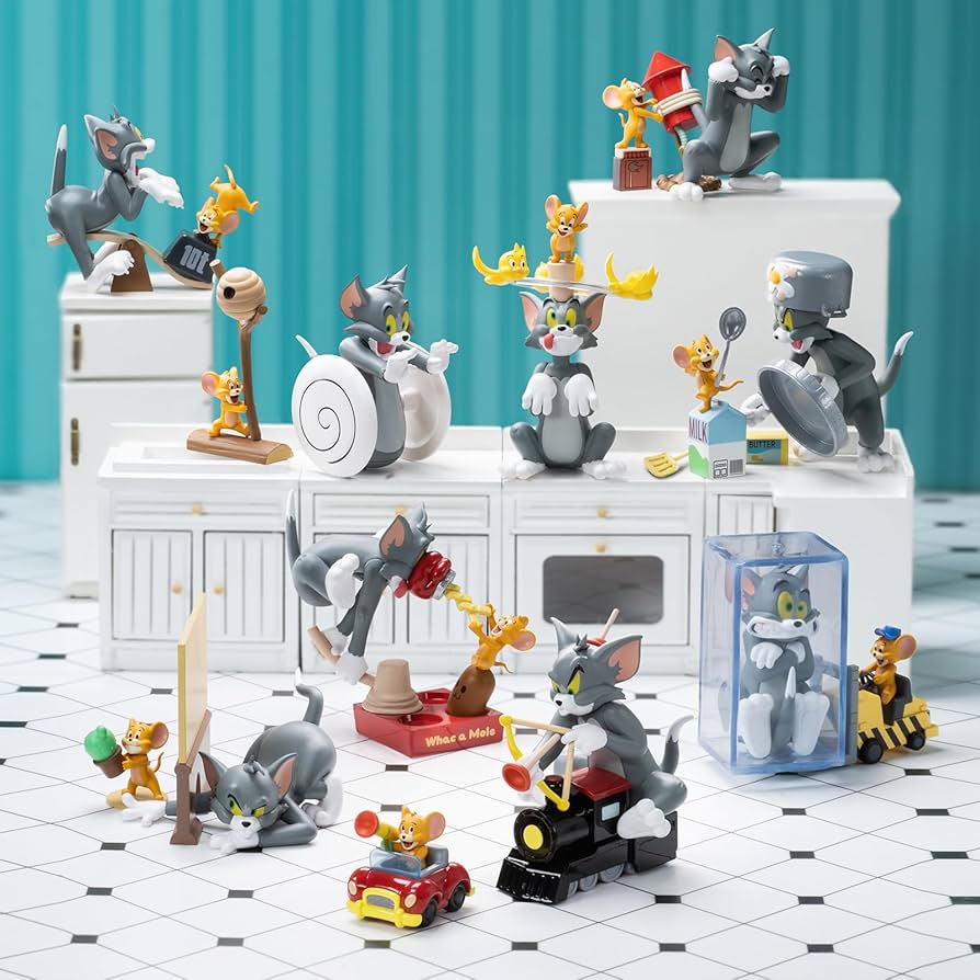 Amazon | 52TOYS BLINDBOX x TOM and JERRY トムとジェリー「BRAWLS
