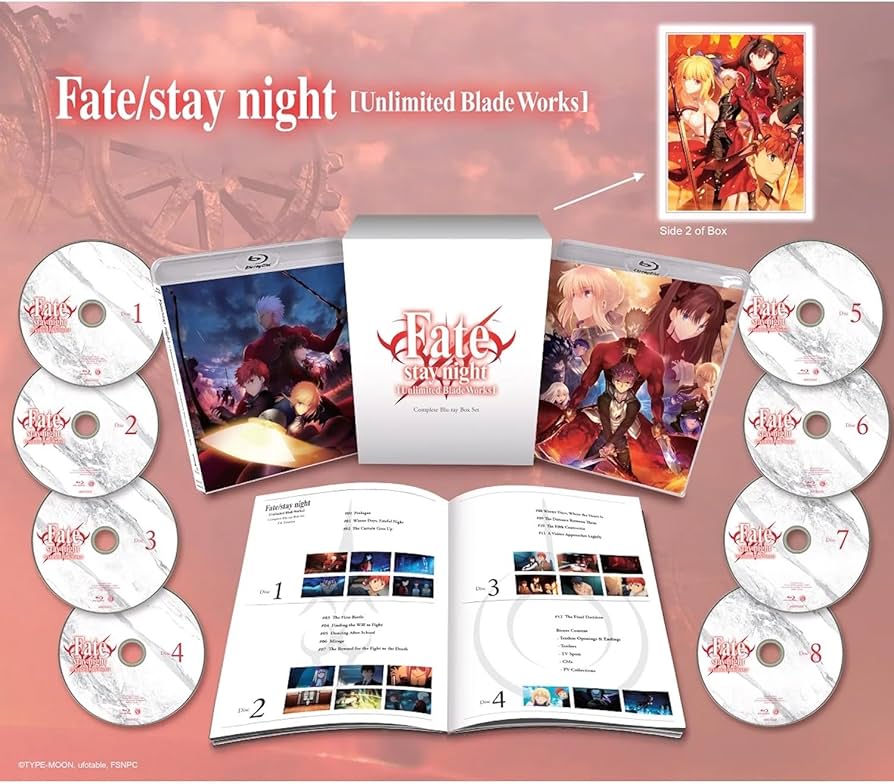 Amazon.com: Fate/stay night [Unlimited Blade Works] Complete Box