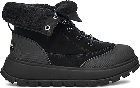 Amazon.com | Koolaburra by UGG Women's Deza Boot, Black, 5 | Mid-Calf