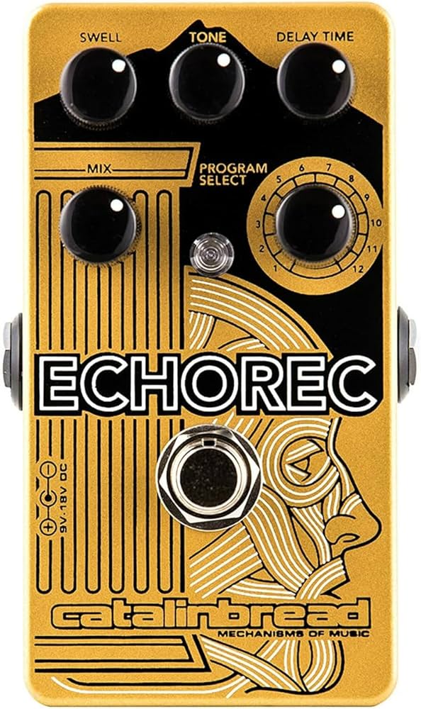 Amazon.com: Catalinbread Echorec Multi-Head Delay Guitar Effects