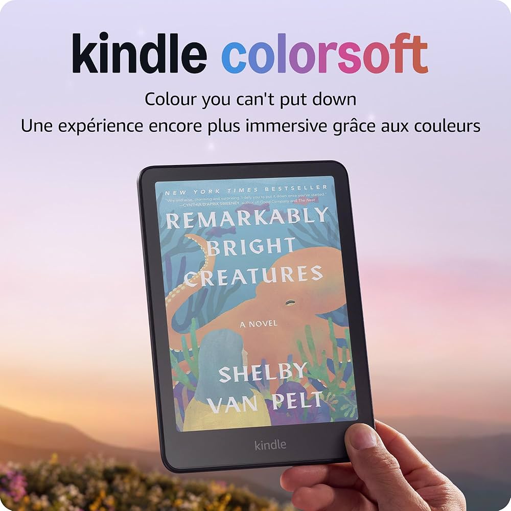 New Kindle Colorsoft | Reading in colour