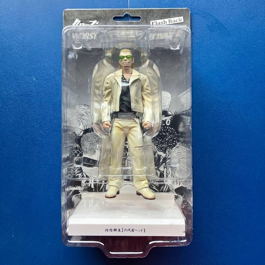 Amazon.co.jp: クローズ WORST 河内鉄生 フィギュア 追悼版 FBG 武装