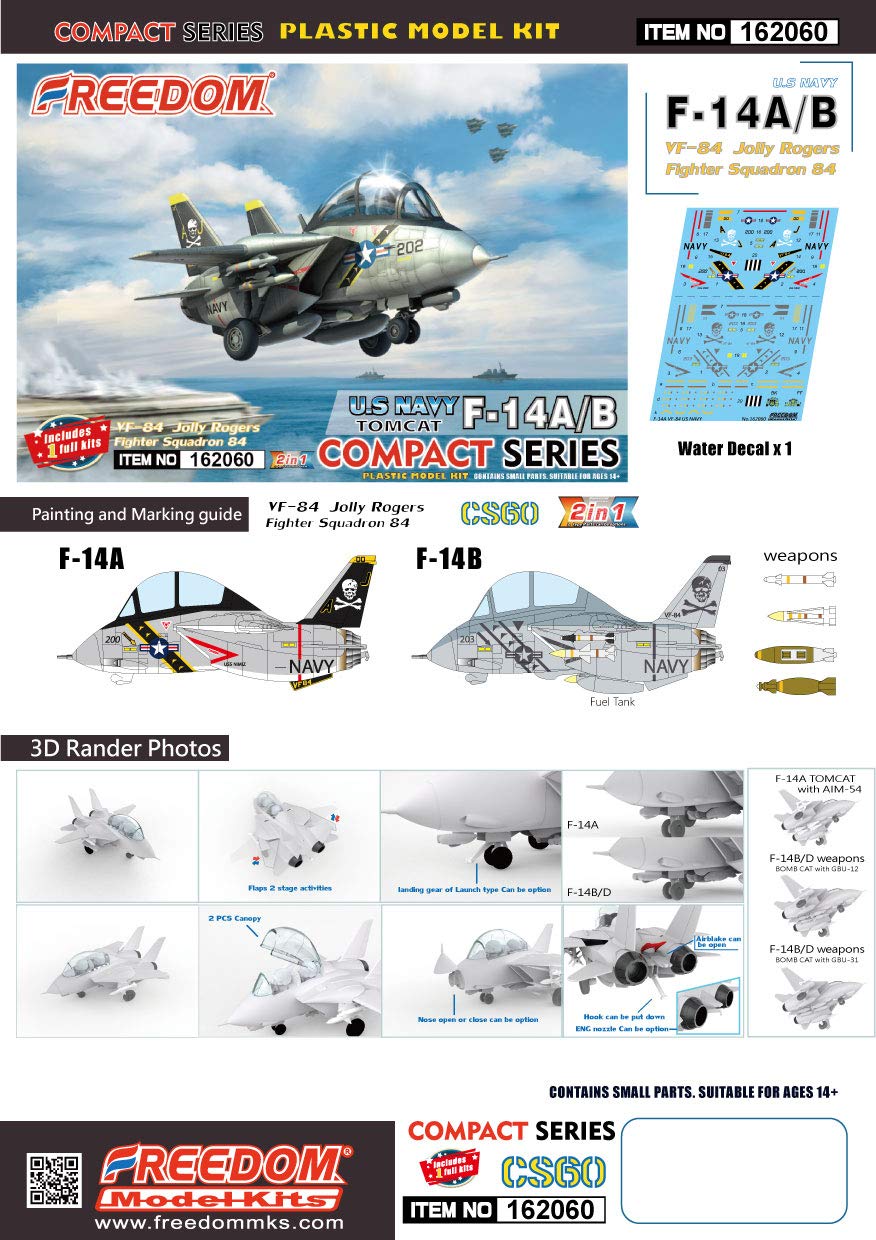 Amazon | フリーダムモデルキット コンパクトシリーズ アメリカ海軍 F