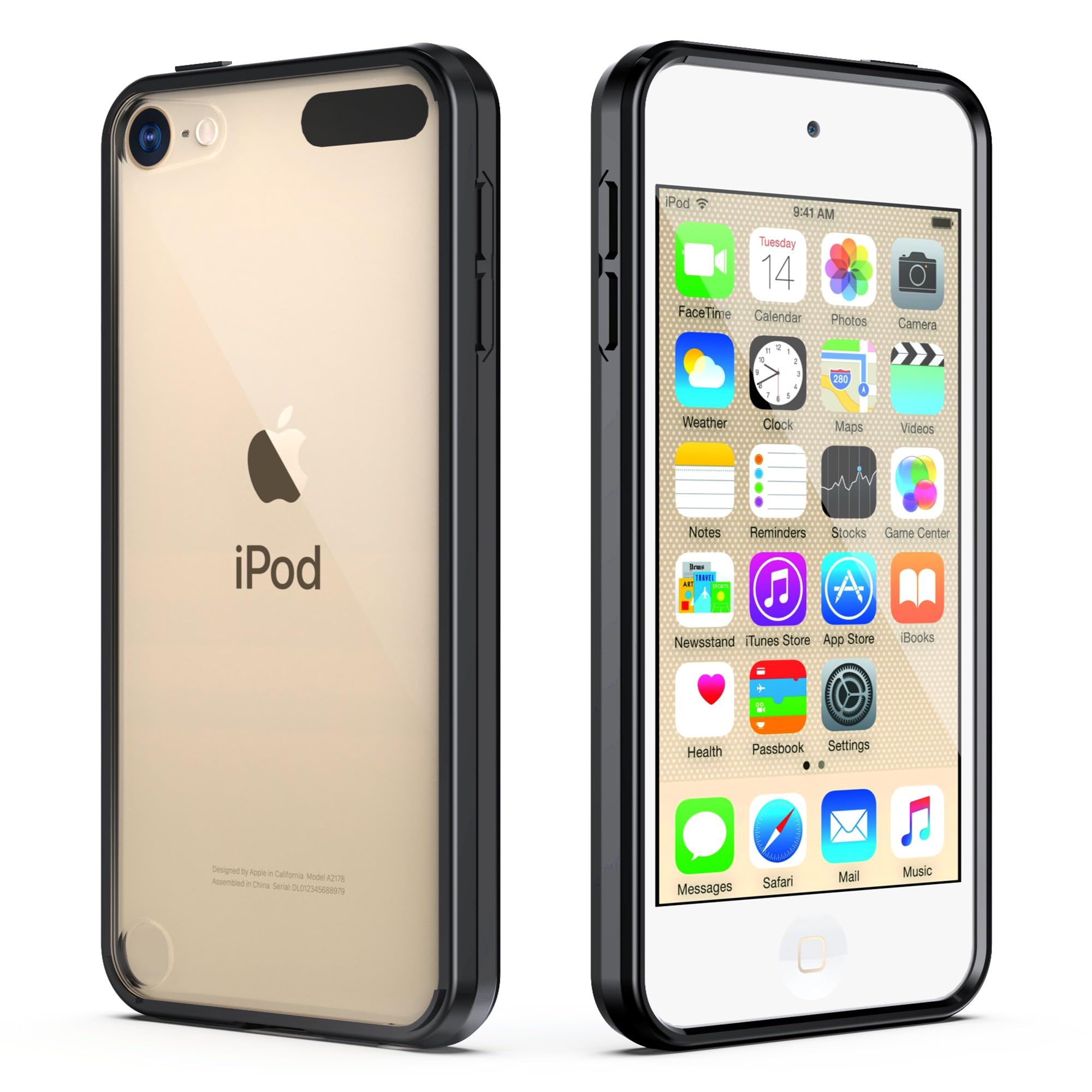 Amazon.com: ULAK Compatible with iPod Touch 7/6/5 Case, Clear Slim