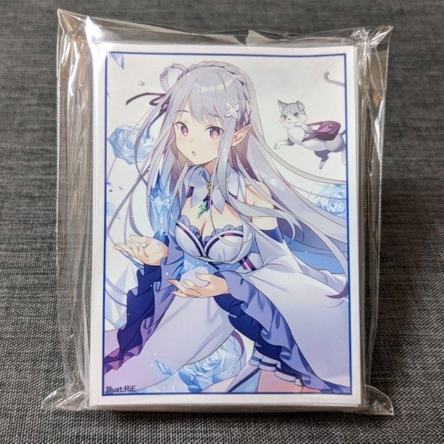 Amazon.co.jp: スリーブ Reゼロから始める異世界生活 リゼロ エミリア