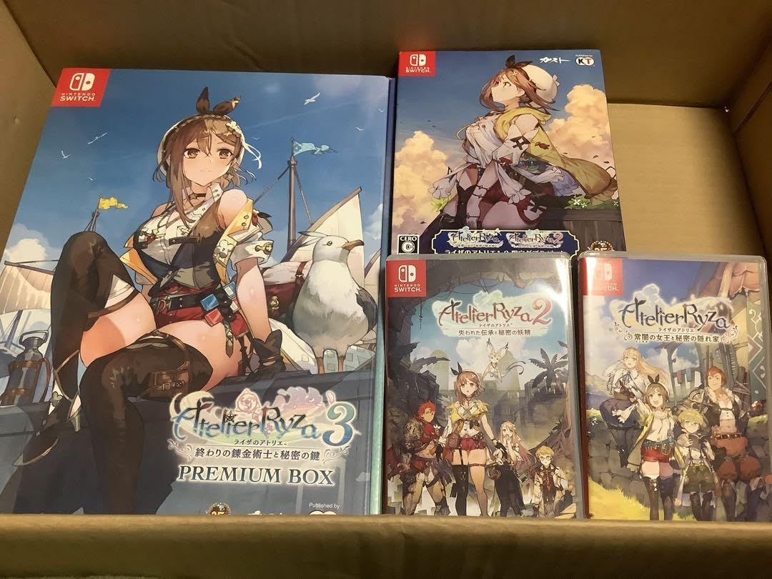 Amazon.co.jp: switch ライザのアトリエ1 2 3プレミアムボックス