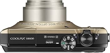 Amazon.co.jp: Nikon COOLPIX S8100 Digital Camera, Precious Gold