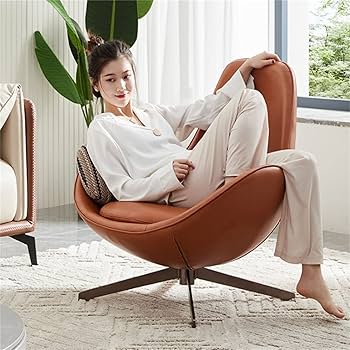 Amazon｜ソファチェア シングルソファーエッグシェルチェア