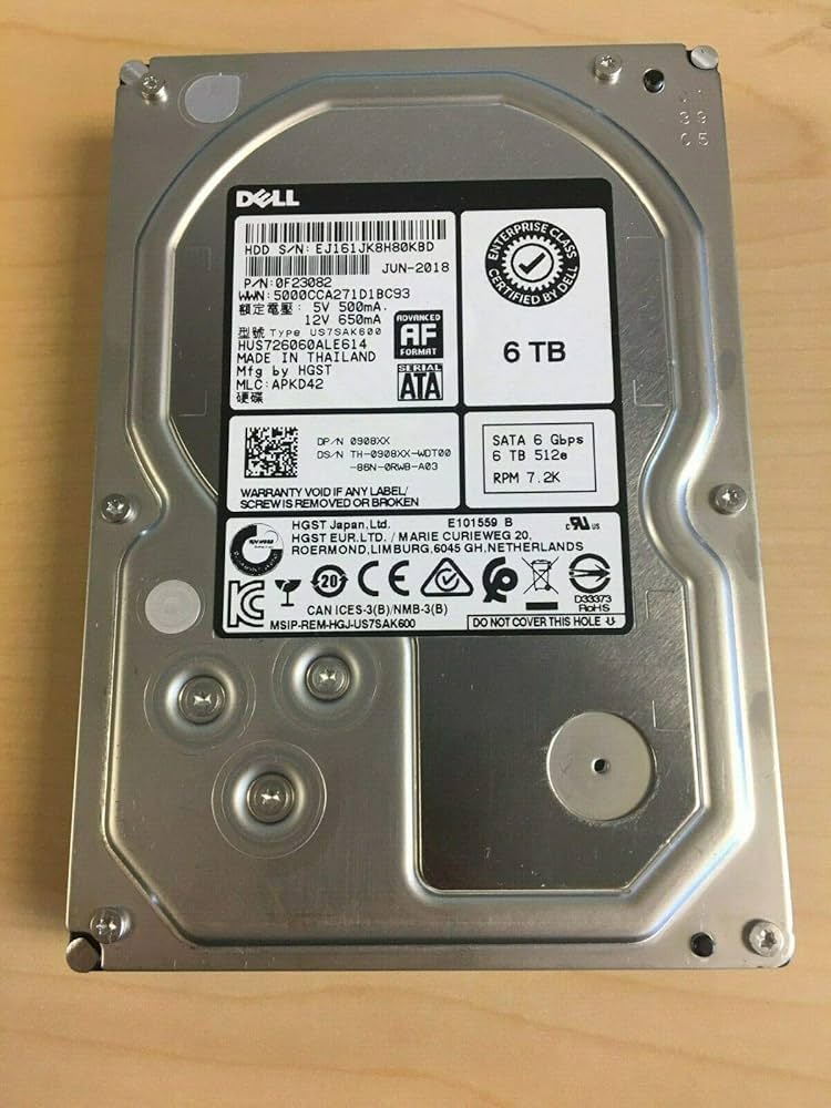 Amazon.com: HGST 6TB HDD 7.2K RPM 3.5