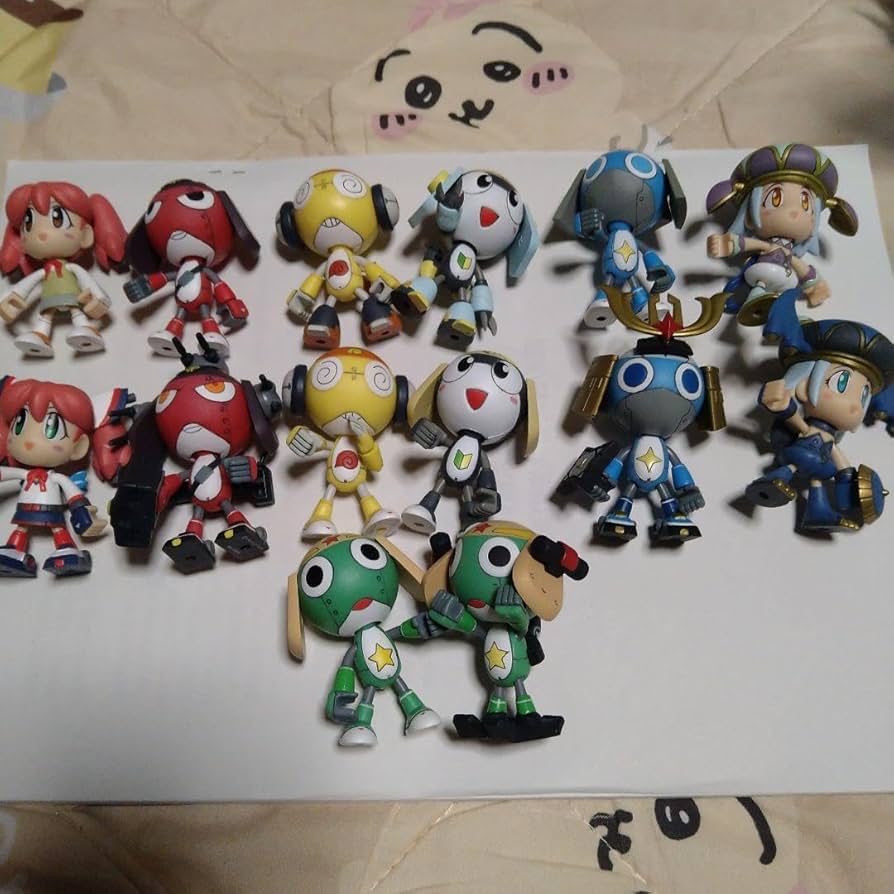 Amazon.co.jp: ケロロ軍曹 ミニ フィギュア 14体セット XGJQ : おもちゃ