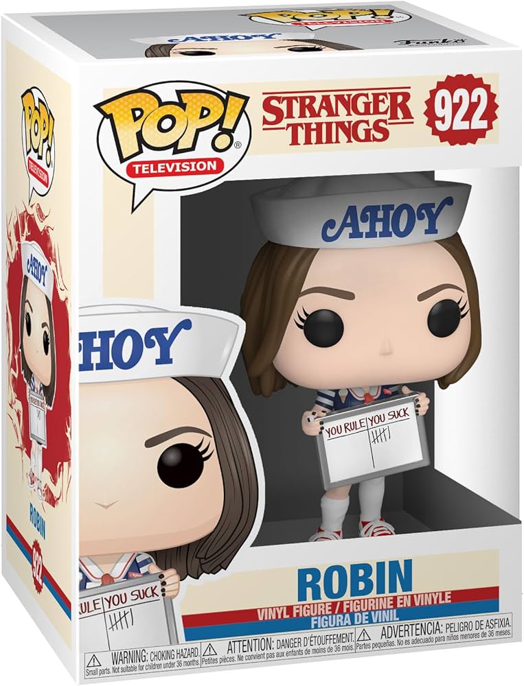 Amazon.com: Funko POP TV: Stranger Things - Robin, Multicolor