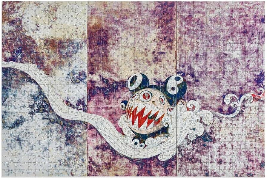 Amazon | Murakami Takashi 村上 隆 ジグソーパズル MOMA 限定 1000