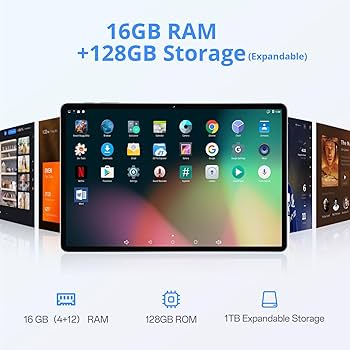 Amazon.com : Android Tablet 11 Inch Android 15 Tablet with Case