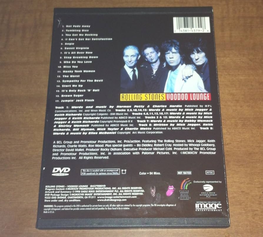 Amazon.com: Rolling Stones - Voodoo Lounge : Rolling Stones