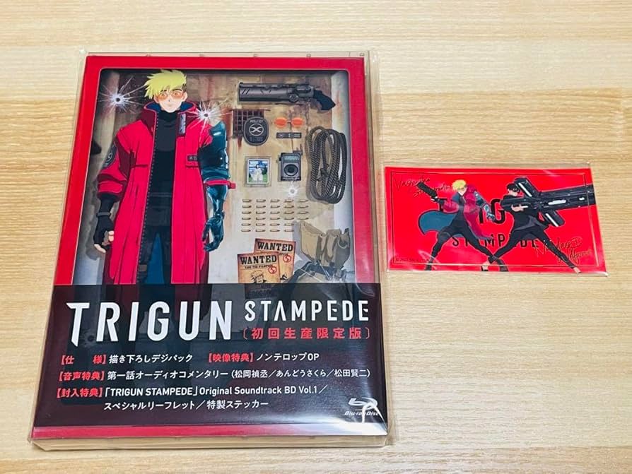 Amazon.co.jp: TRIGUN STAMPEDE Vol.1 トライガン ブルーレイディスク