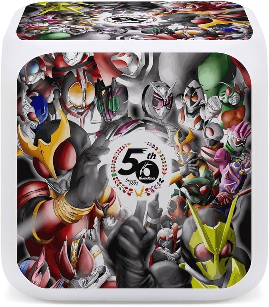 Amazon.co.jp: 目覚まし時計 仮面ライダー 目覚ましライト 置き時計