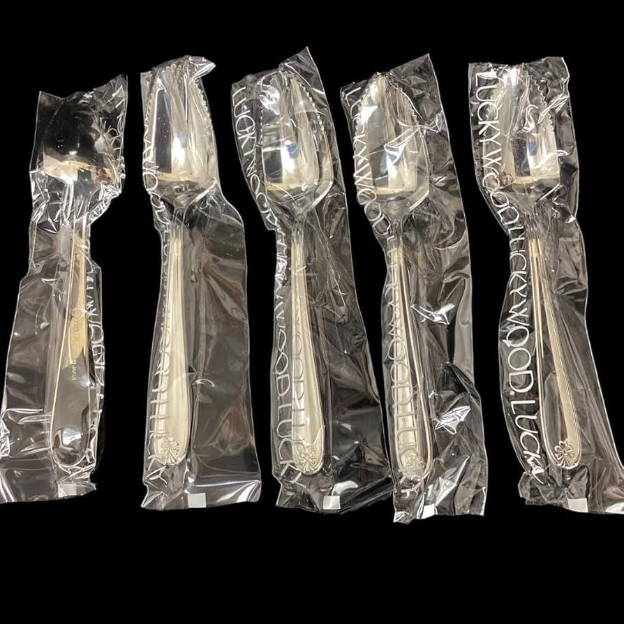 Amazon.co.jp: ラッキーウッド マリエッタ カトラリーセット 40本