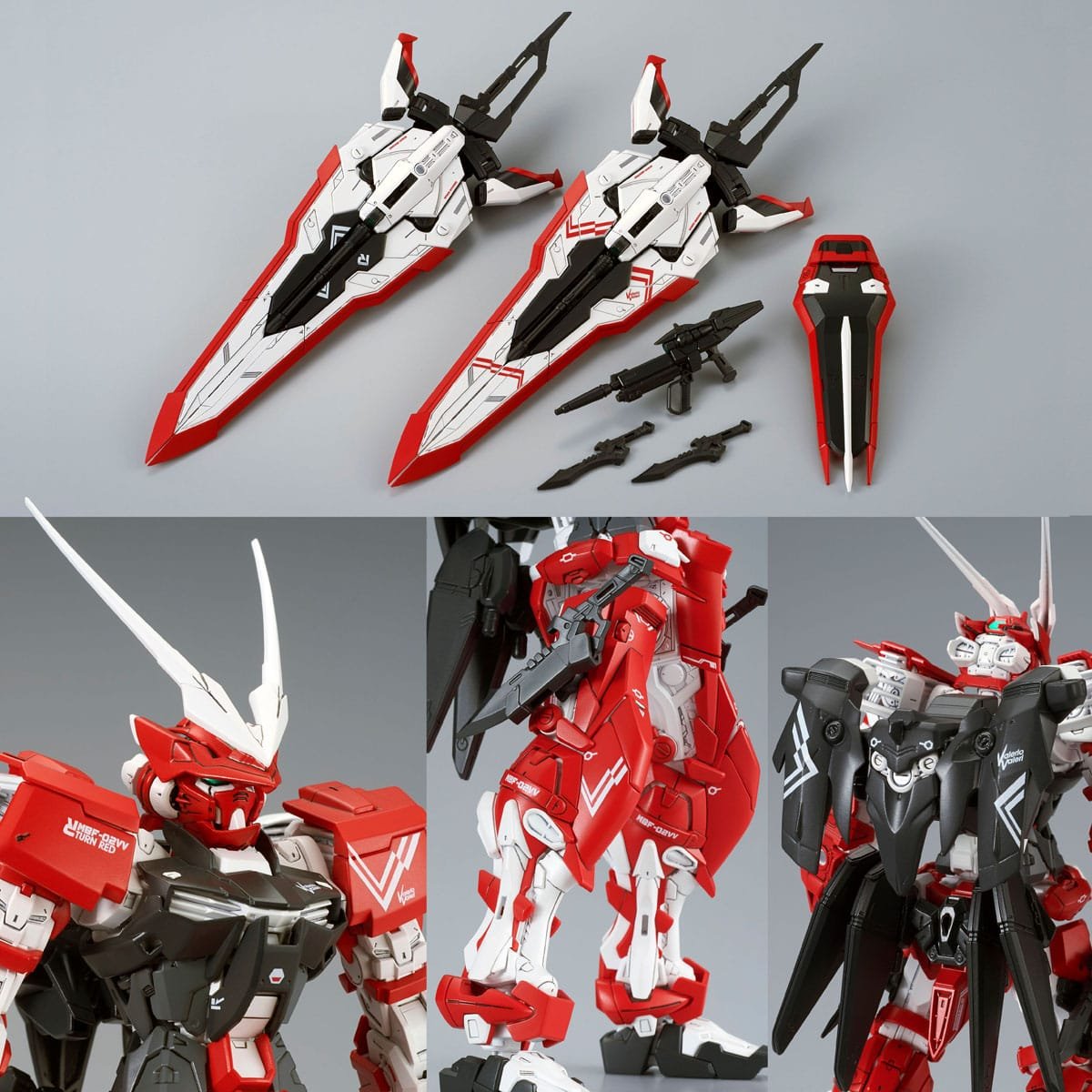 Amazon.com: Bandai Hobby MG 1/100 Gundam Astray Turn Red Gundam