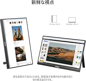 Amazon.co.jp: ARZOPA 17.3インチ ポータブルモニター 1920*1080