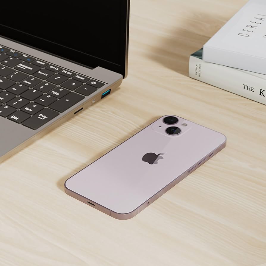 Amazon.com: Apple iPhone 14 Plus, 128GB, Purple for Unlocked