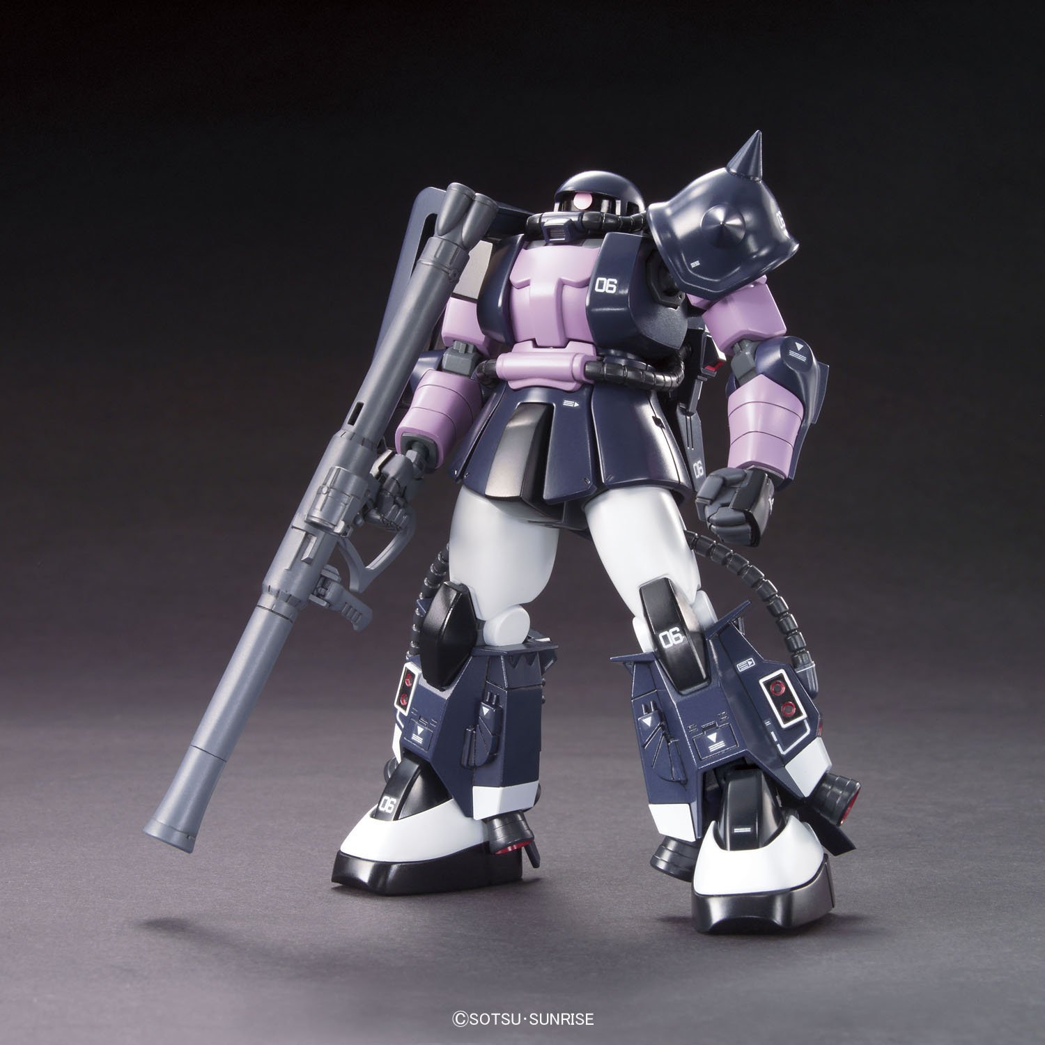 Amazon | HGUC 1/144 MS-06R-1A 黒い三連星ザクII (MSV) | プラモデル 通販