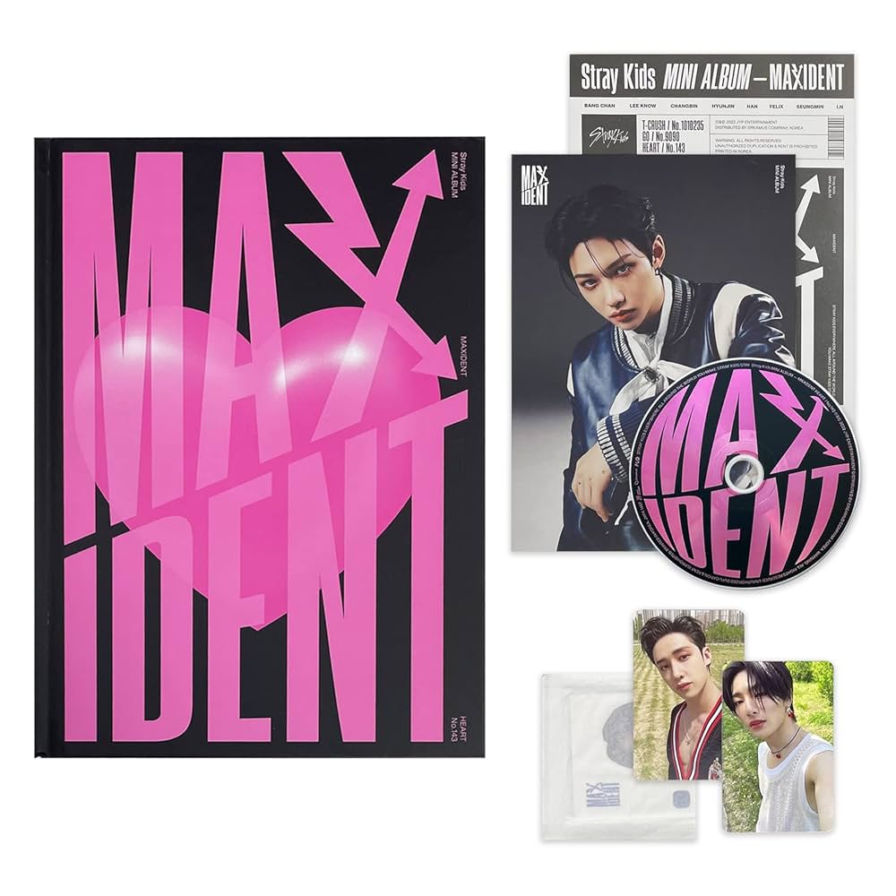 韓国 StrayKids MAXIDENT 4回 限定ハントレカ 韓国 StrayKids MAXIDENT