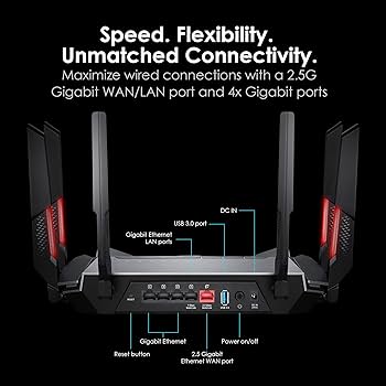 Amazon.com: MSI Radix AXE6600 WiFi 6E Tri-Band Gaming Router, AI
