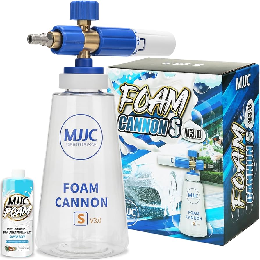 Amazon.com: MJJC Foam Cannon S V3.0 (加厚雪泡沫技術),附1/4 英吋(約