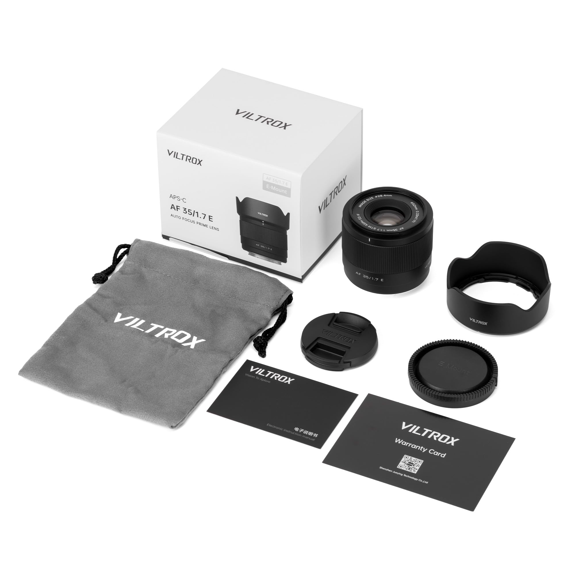 Amazon.com : VILTROX 35mm f1.7 E, AF 35mm F1.7 E Mount Lens for