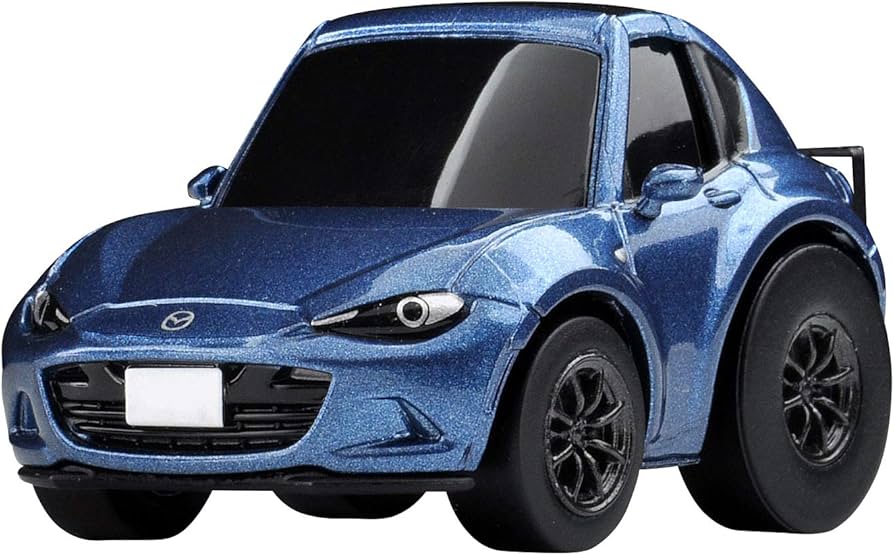 TomyTEC Choro Q Zero Z-59b Mazda Roadster RF Closed Roof Blue