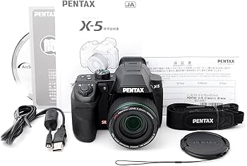 Amazon | PENTAX X-5 クラシックブラック 1,600万画素 超広角-超望遠