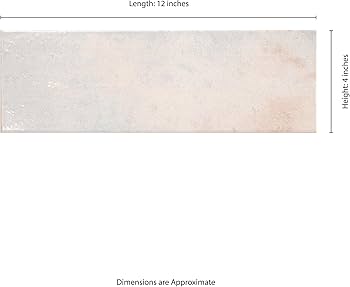 MSI Marza Pearl 4 in. x 12 in. Glossy Ceramic White Subway Tile