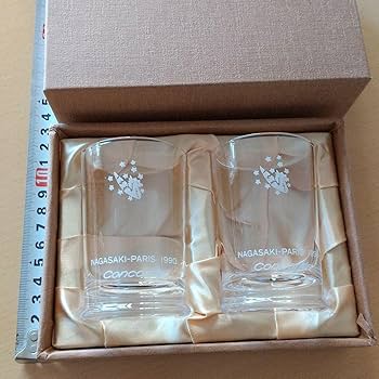 Amazon.co.jp: コンコルド ペアグラス 搭乗記念品 エールフランス航空