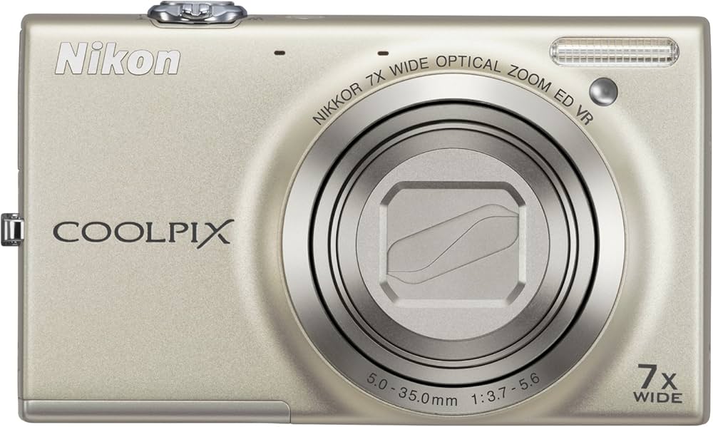 Amazon.co.jp: Nikon COOLPIX S6100 Digital Camera Champagne Silver