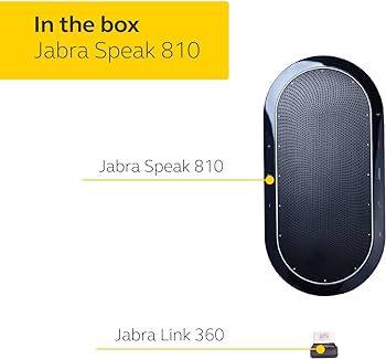 Amazon.com: Jabra Speak 810 UC Wireless Bluetooth Speakerphone