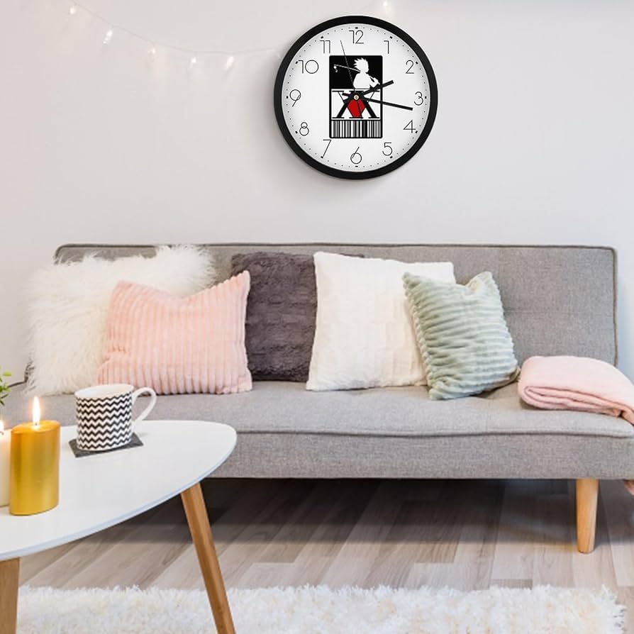 Amazon.co.jp: 掛け時計 ハンターハンター キルア 時計 置き時計