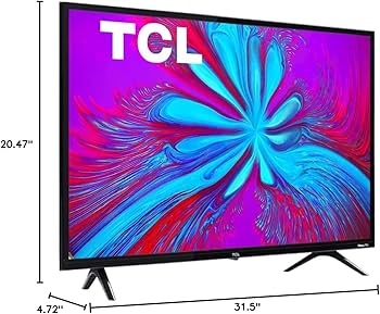 Amazon.com: TCL 32-Inch Class -Series FHD LED Smart Roku TV + Wall