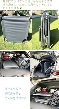 Amazon.co.jp: E-FINDS 折り畳みベッド 簡易ベッド 折り畳み マット