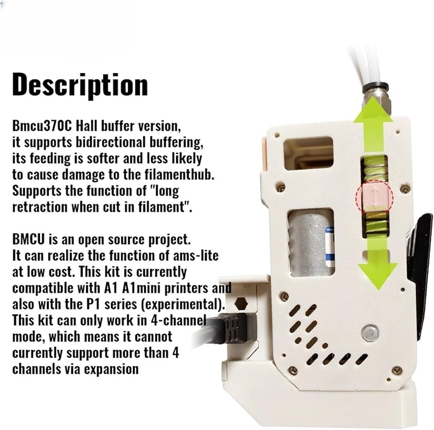 Amazon.co.jp: Tree Tribe BMCU 370C AMS Lite BMCU370C オート