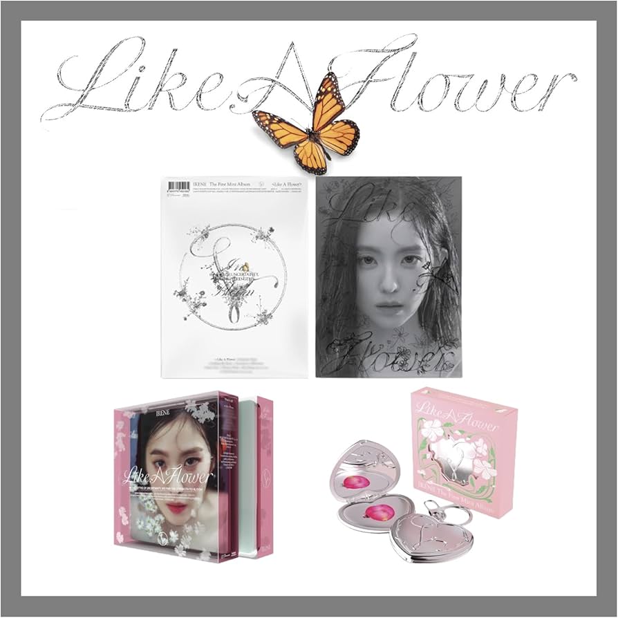 Amazon.com: Red Velvet Irene Like A Flower 1st Mini Album with