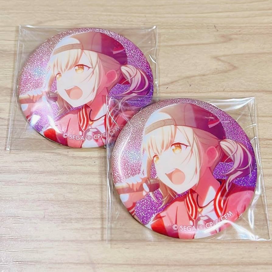 小豆沢こはね 月光 20A 缶バッジ グリ缶 プロセカ 小豆沢こはね 月光