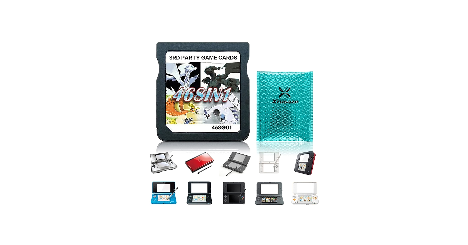 Amazon.co.jp: 468 in 1 ゲームカートリッジ レトロクラシックDSゲーム