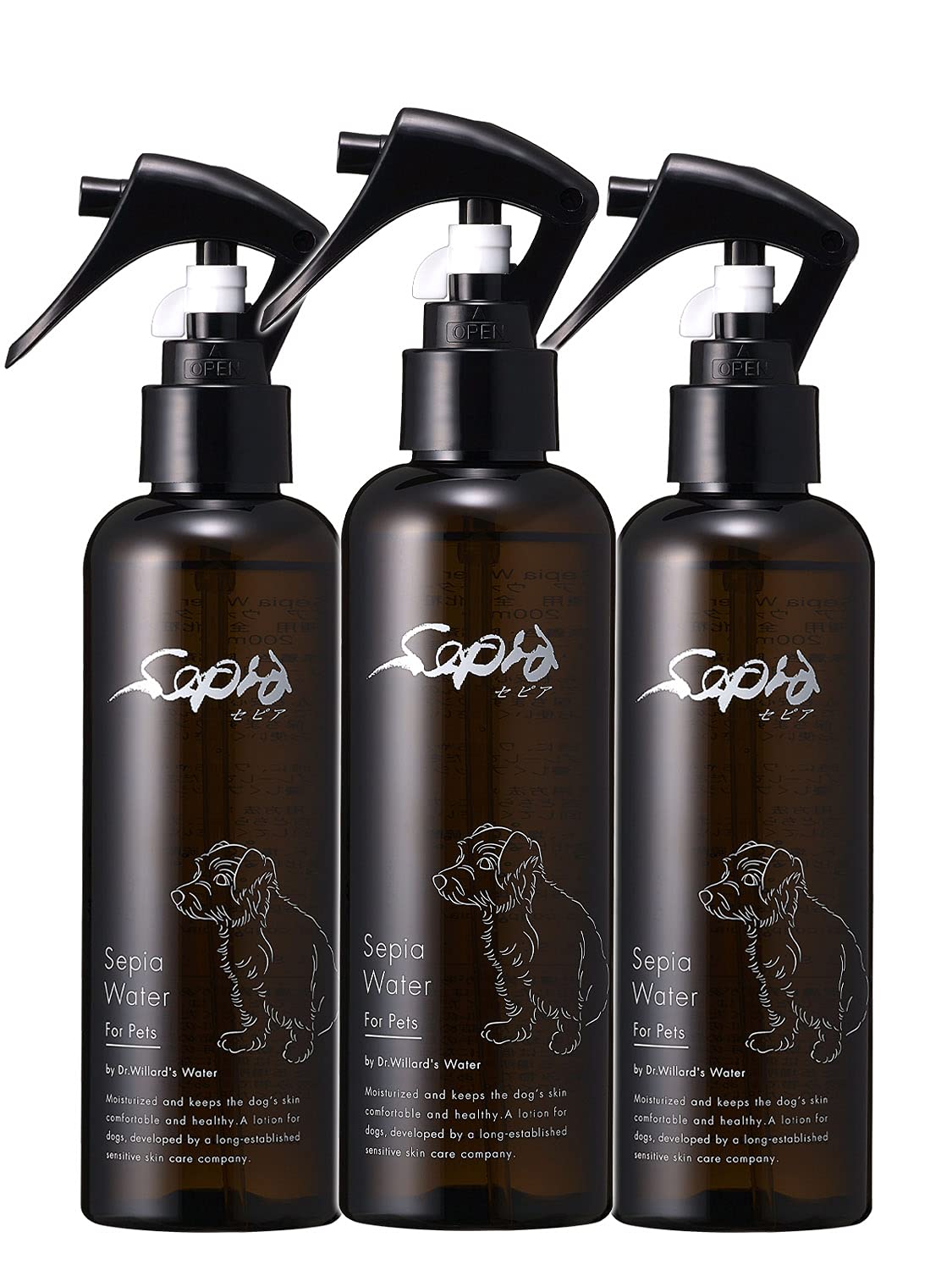 Amazon | 【獣医監修】 セピアウォーター 200mL 3本セット 犬 猫