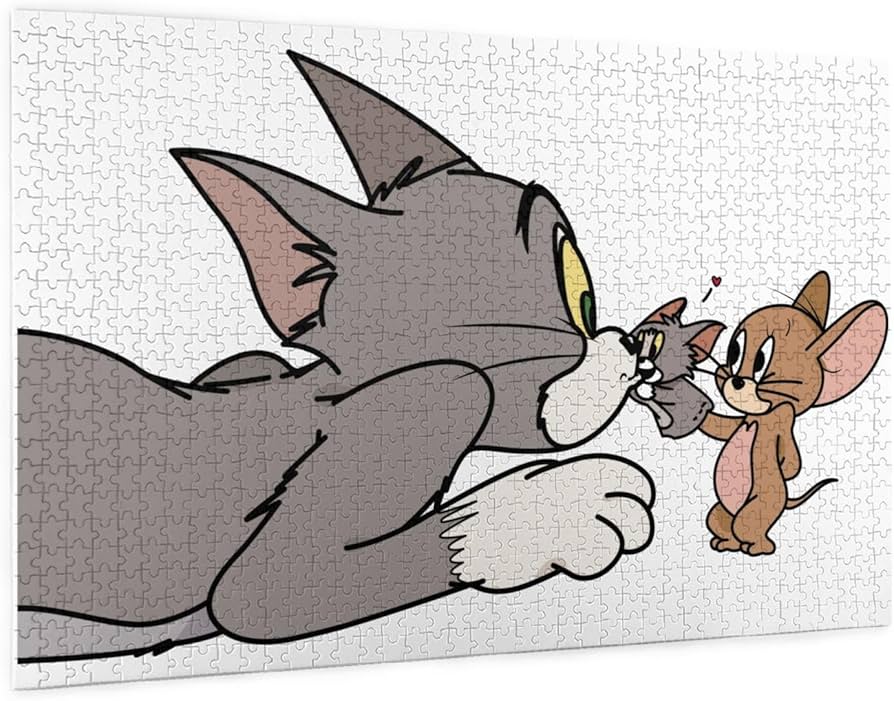 Amazon.co.jp: 1000ピース ジグソーパズル トムとジェリー パズル