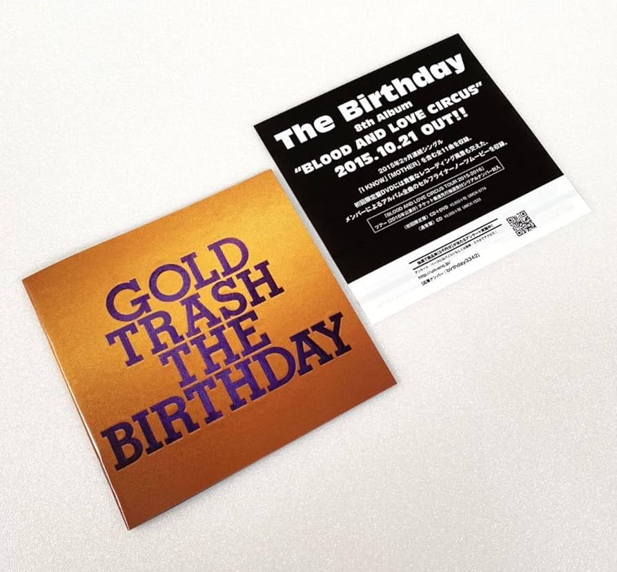The Birthday GOLD TRASH 完全生産限定豪華盤 チバユウスケ - メルカリ