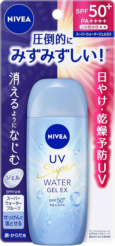 Amazon | ニベアUV ウォータージェルEX 80g | ニベア | ボディ