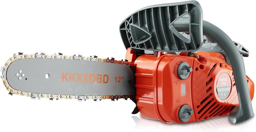 Amazon.com : Lightweight 12 Inch Gas Powered Chainsaw - 25.4CC Top