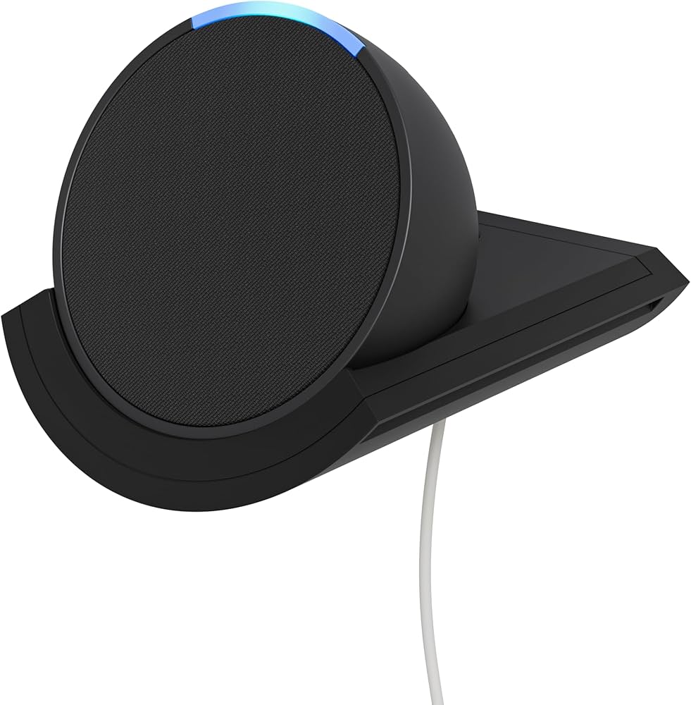 Echo Pop Charcoal with Made for Amazon Wall Mount | Amazon