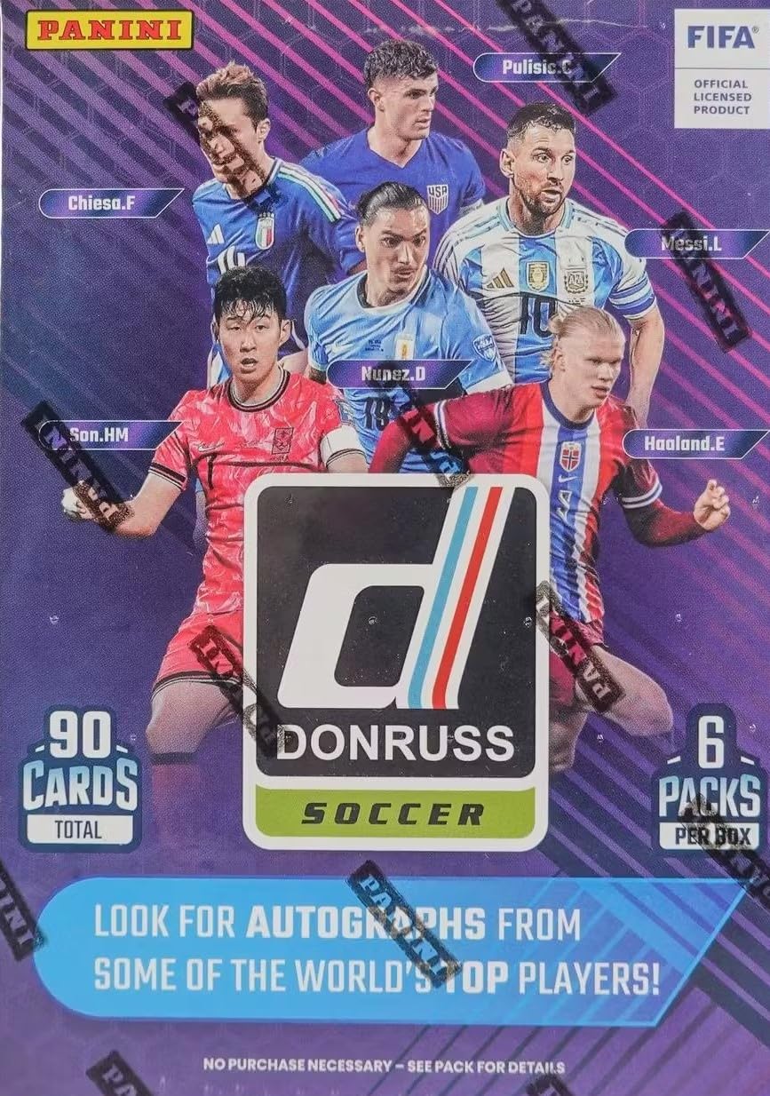 Amazon.co.jp: 2024-2025 Panini Donruss サッカーブラスターボックス
